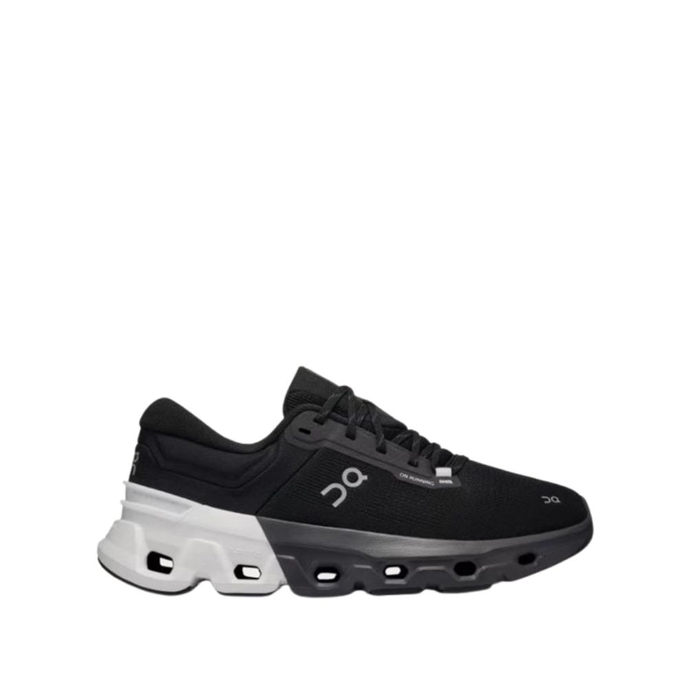 ON CLOUDFLYER5 MEN BLACK/WHITE RUNNING SHOES 